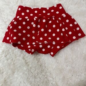 Red Polka Dot Kids Skirt-Minnie Mouse Themed